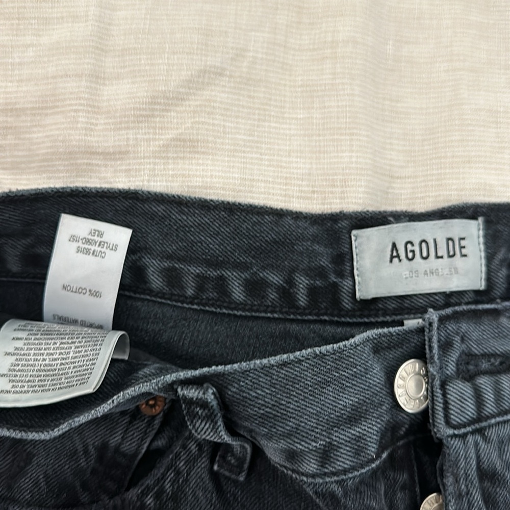 Great condition black AGOLDE Riley! - Picture 5 of 5